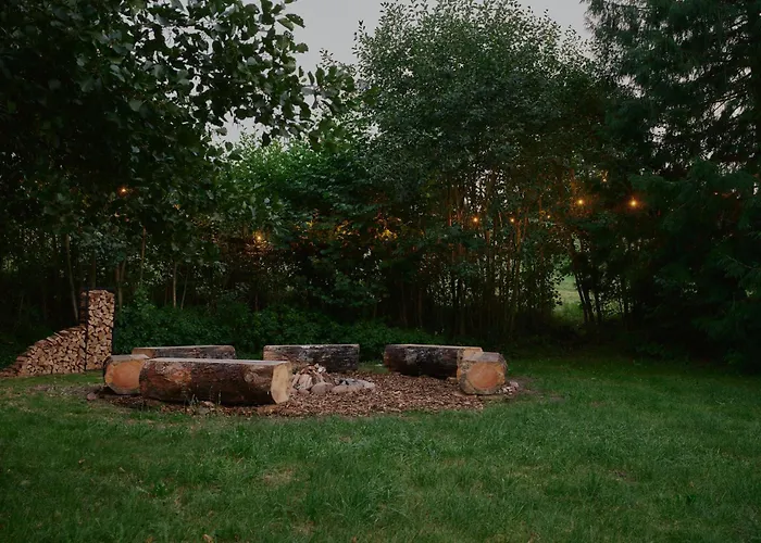 بيت للعطل Raus Tiny House Am Mit Sauna Und Whirlpool