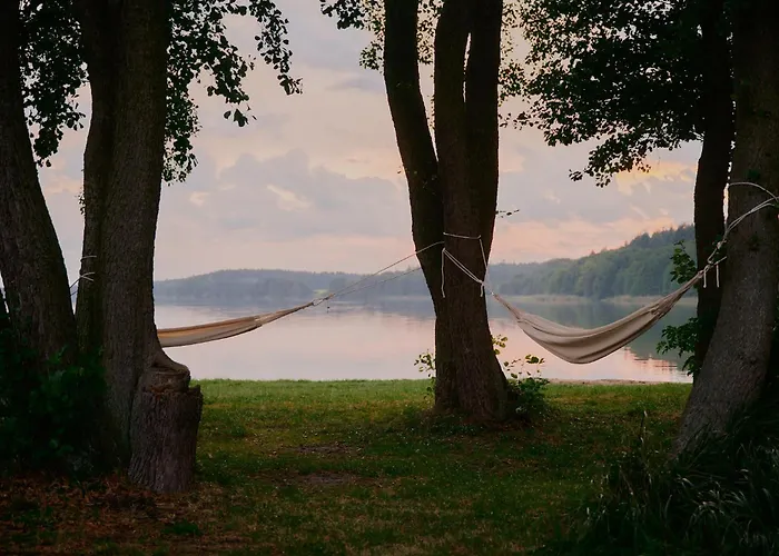 بيت للعطل Raus Tiny House Am Mit Sauna Und Whirlpool Lenzen