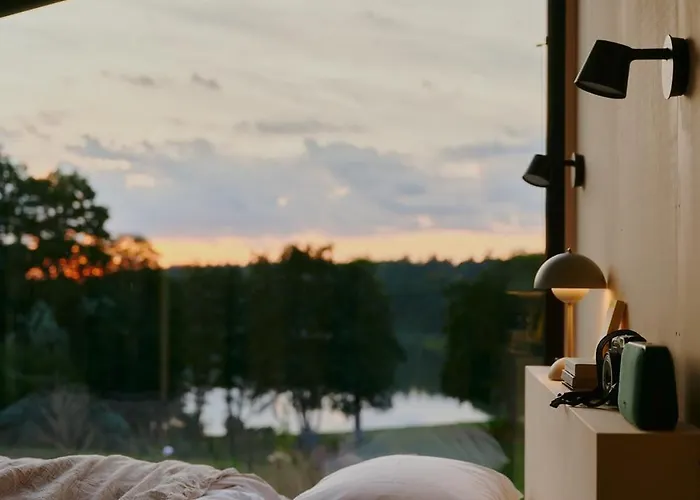 Raus Tiny House Am Mit Sauna Und Whirlpool بيت للعطل *