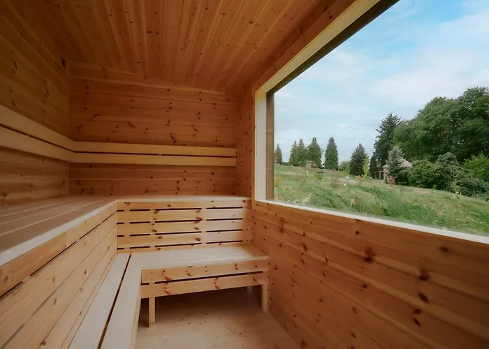 Raus Tiny House Am Mit Sauna Und Whirlpool Lenzen